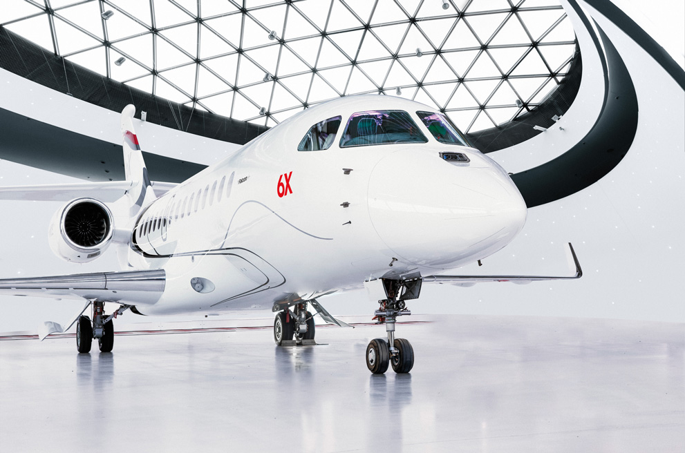 Falcon 6X Interior Receives Another Prestigious Product Design Award Flight Test