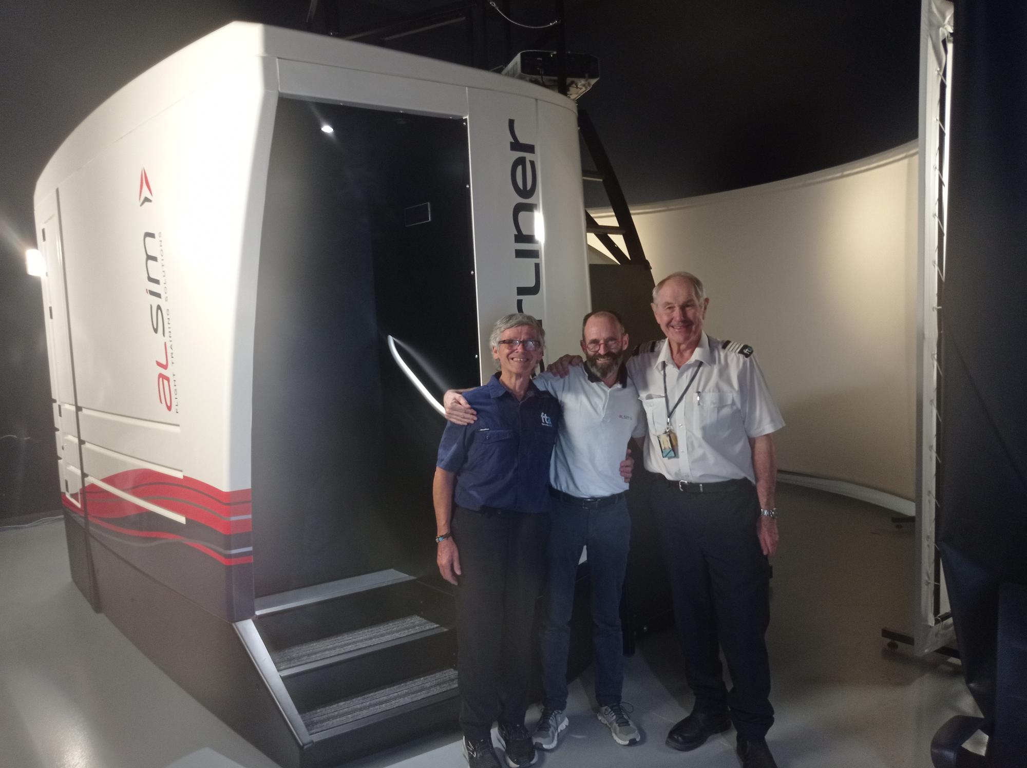 The first ALSIM Airliner simulator in Australia for Flight Training Adelaide